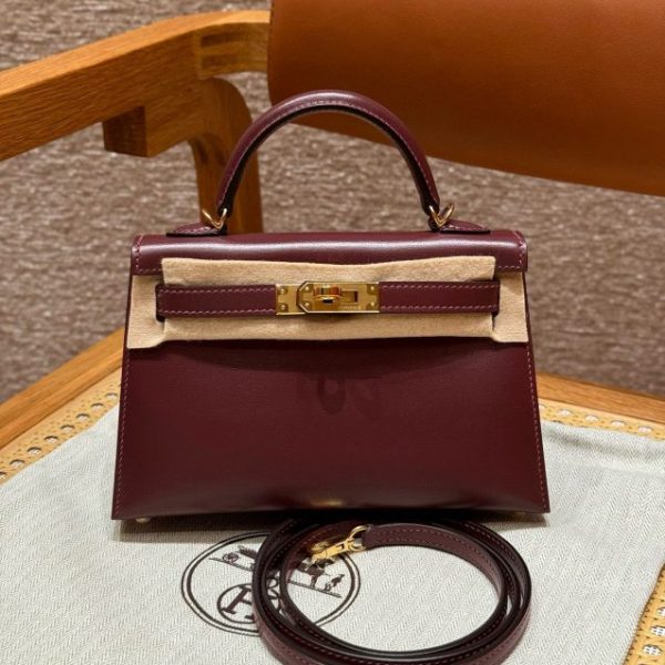 Hermès Kelly Rouge Box — réplique