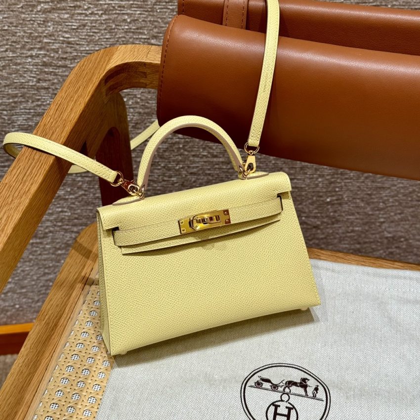Hermès Kelly Jaune Poussin — réplique