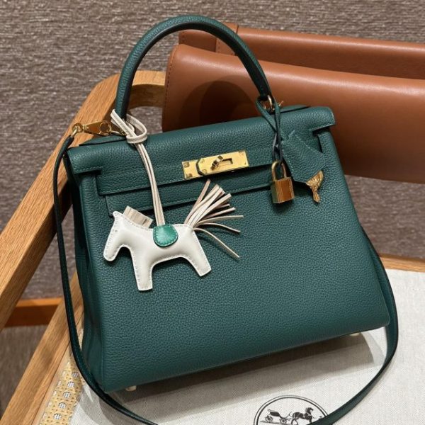 Hermès Kelly Malachite Togo — réplique