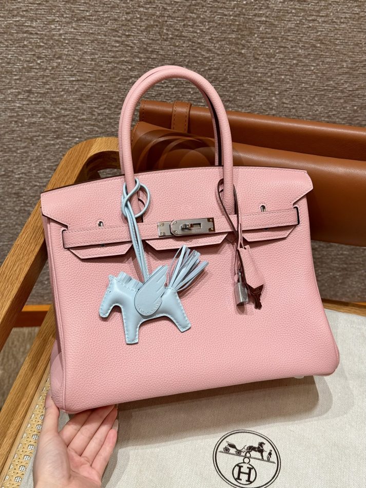 Hermès Birkin Rose Sakura Togo — réplique