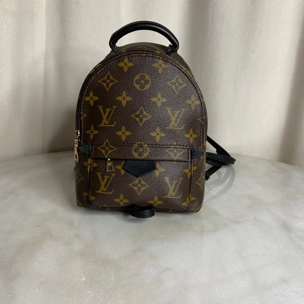 Sac à dos Louis Vuitton Palm Springs mini en Monogram toile — réplique