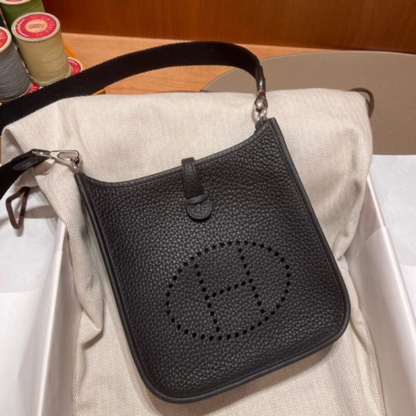 Hermès Evelyne II Tpm noir Strap — réplique