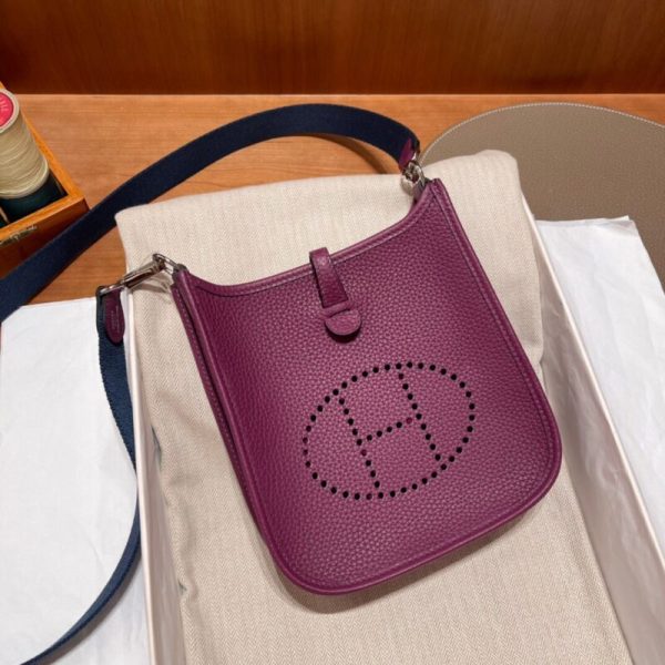 Hermès Evelyne II Tpm violet — réplique