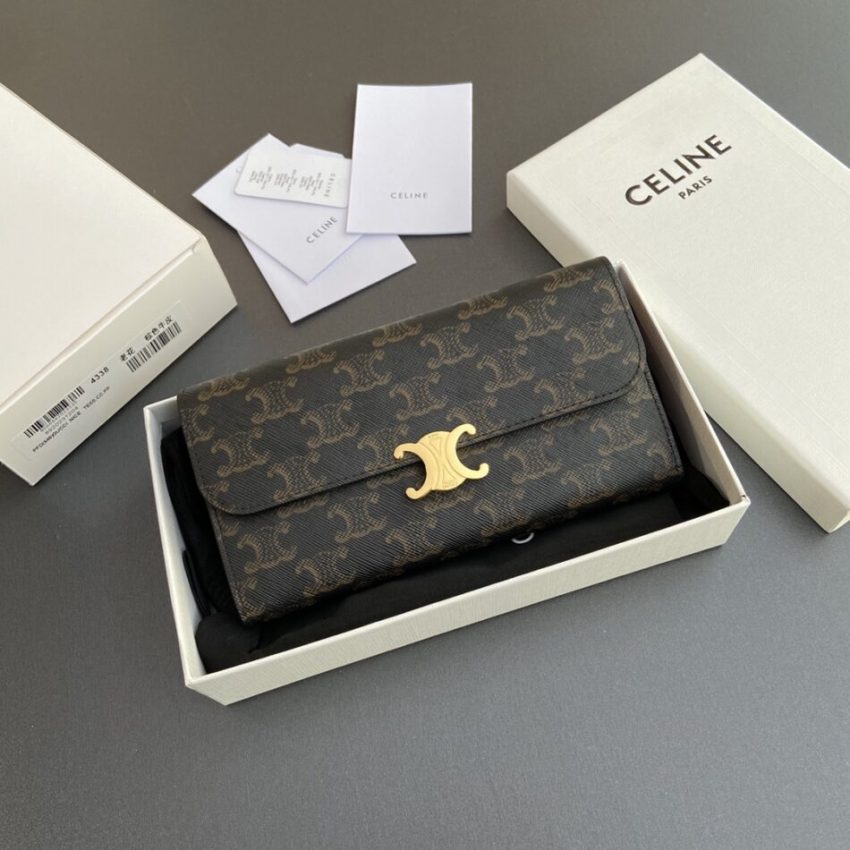 Celine Triumphe Long portefeuille — réplique – Image 3