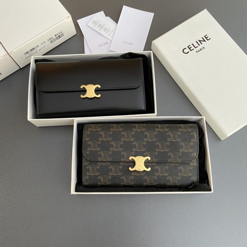 Celine Triumphe Long portefeuille — réplique – Image 17