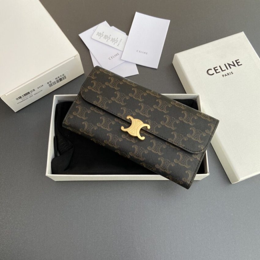 Celine Triumphe Long portefeuille — réplique – Image 5