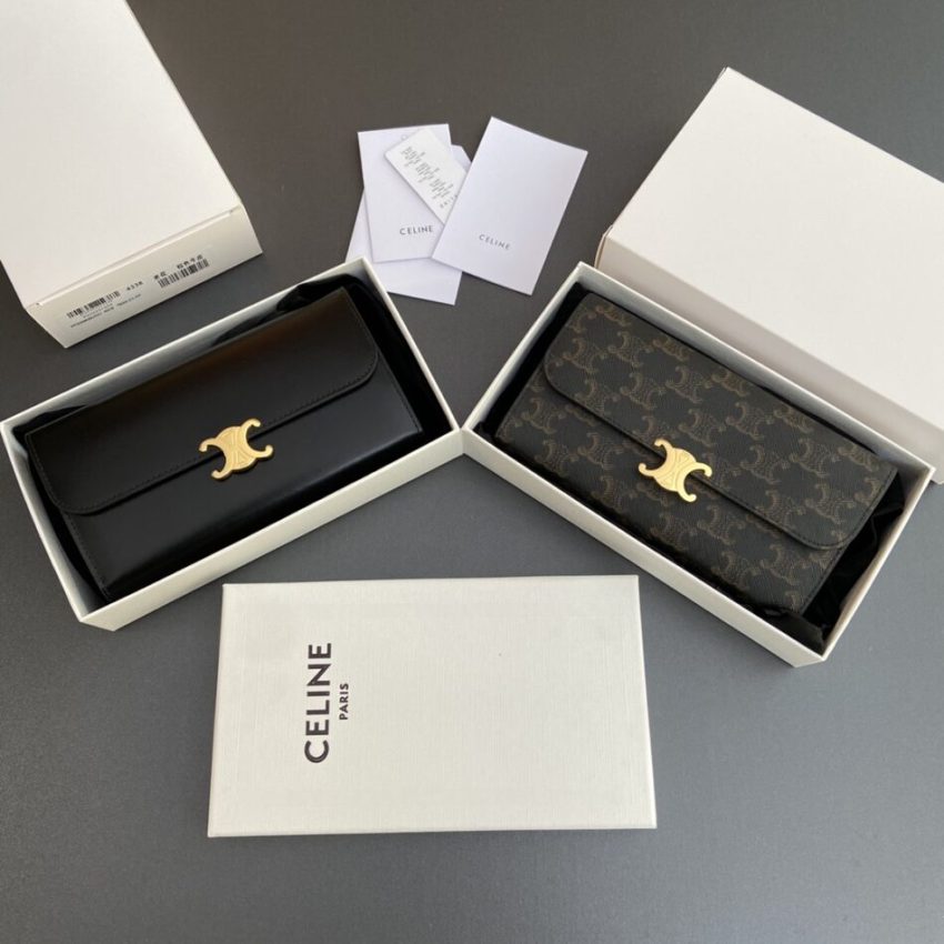 Celine Triumphe Long portefeuille — réplique – Image 2