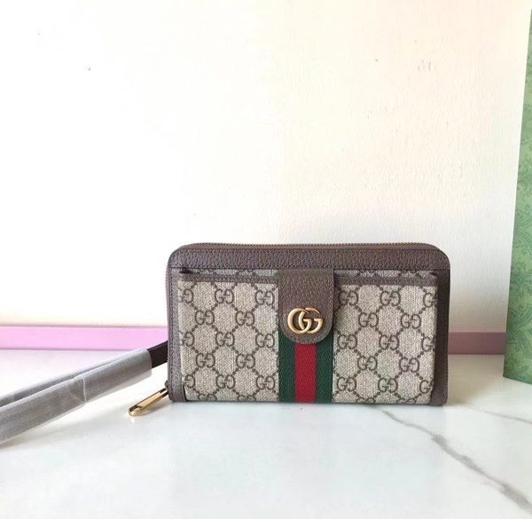 Gucci Ophidia GG portefeuille Beige — réplique