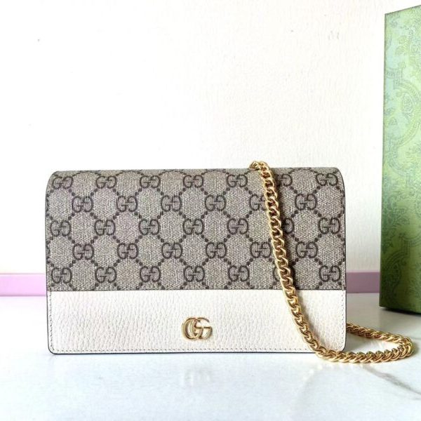 Gucci GG Marmont Chain sac blanc — réplique