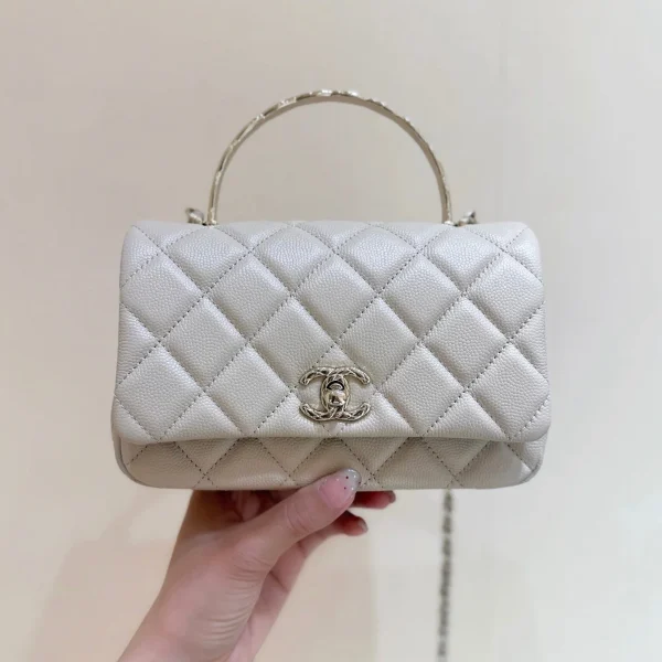 Sac Chanel nano Coco anse finitions dorées — réplique