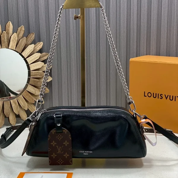 Pochette Louis Vuitton Vibe en coloris noir — réplique