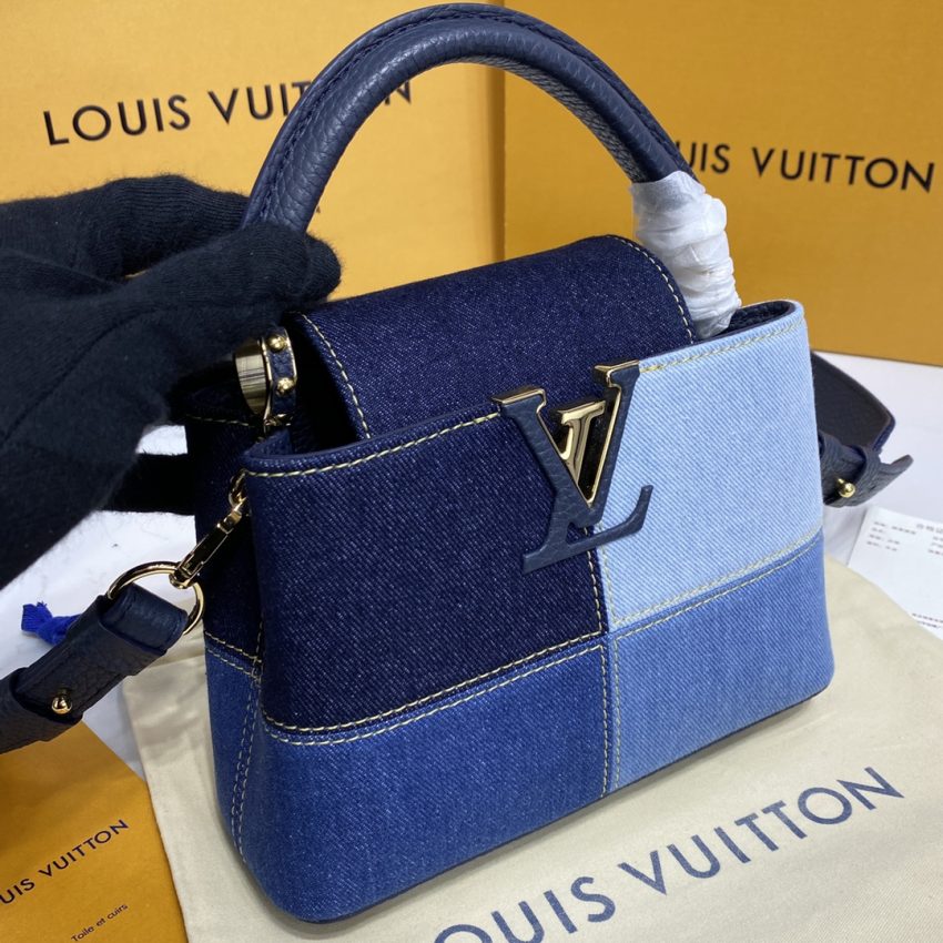 Loius Vuitton Capucines Denim — réplique – Image 2