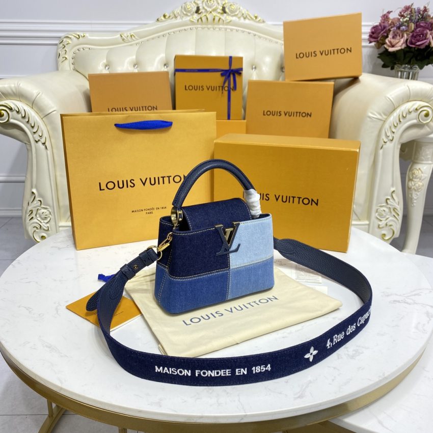 Loius Vuitton Capucines Denim — réplique – Image 3