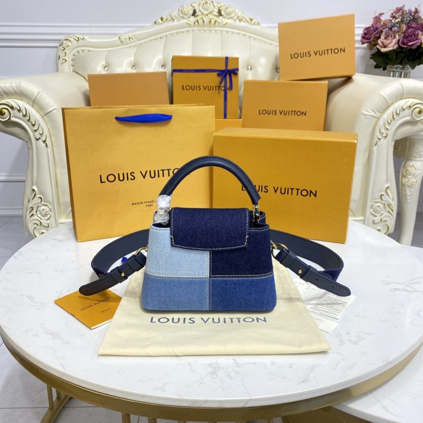 Loius Vuitton Capucines Denim — réplique – Image 7