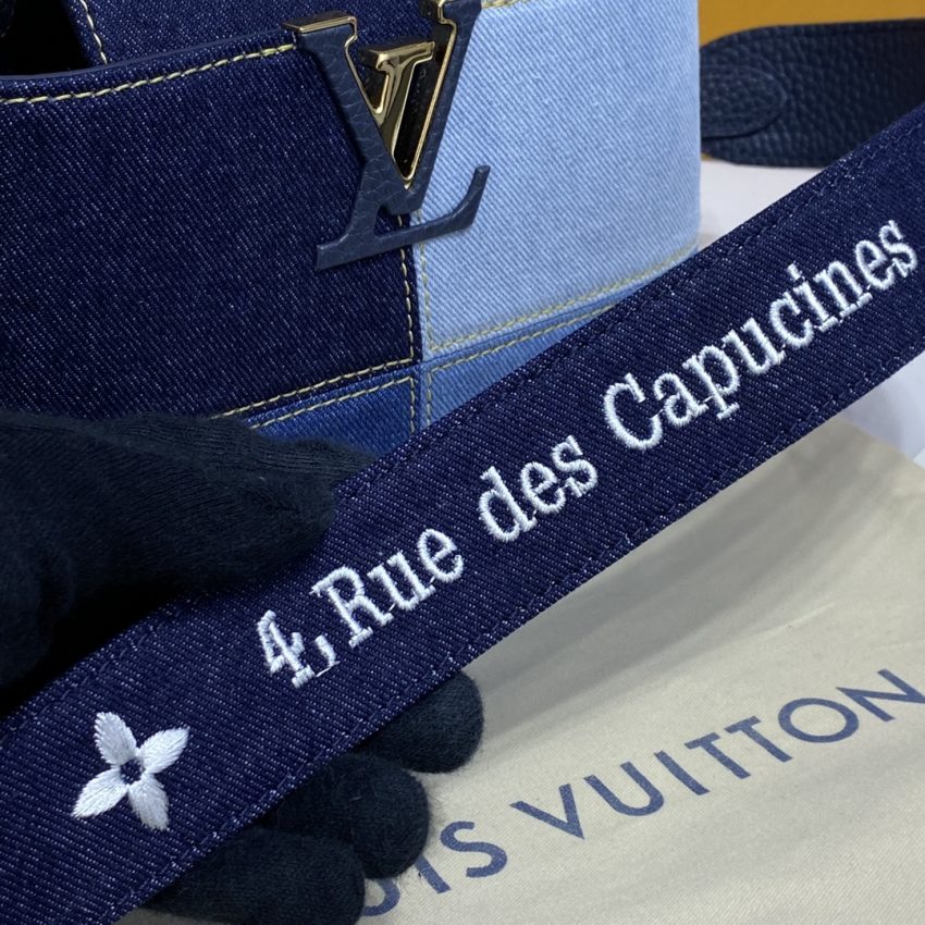 Loius Vuitton Capucines Denim — réplique – Image 9