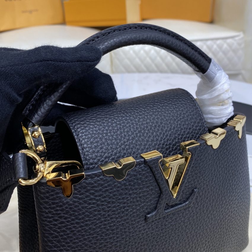 Loius Vuitton Capucines petit format noir — réplique – Image 3