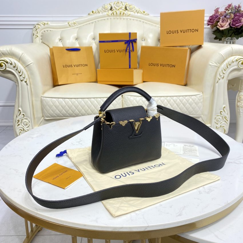 Loius Vuitton Capucines petit format noir — réplique – Image 5