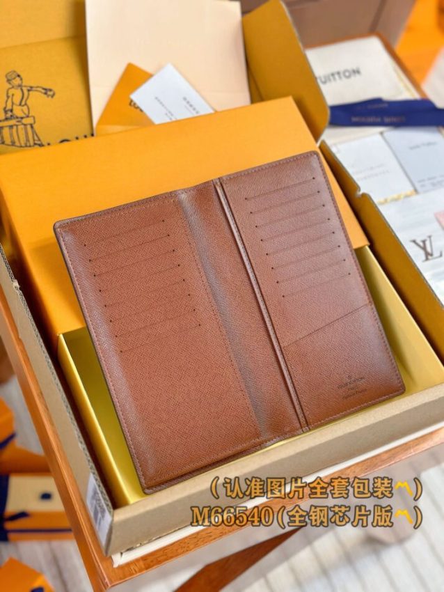 Louis Vuitton Brazza portefeuille marron — réplique – Image 3