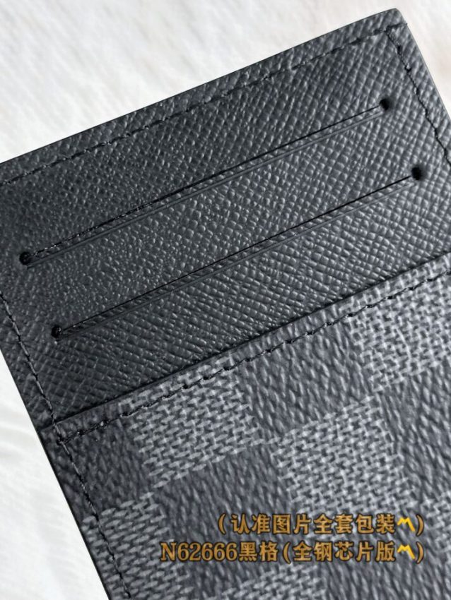 Louis Vuitton porte-cartes noir Grid — réplique – Image 10