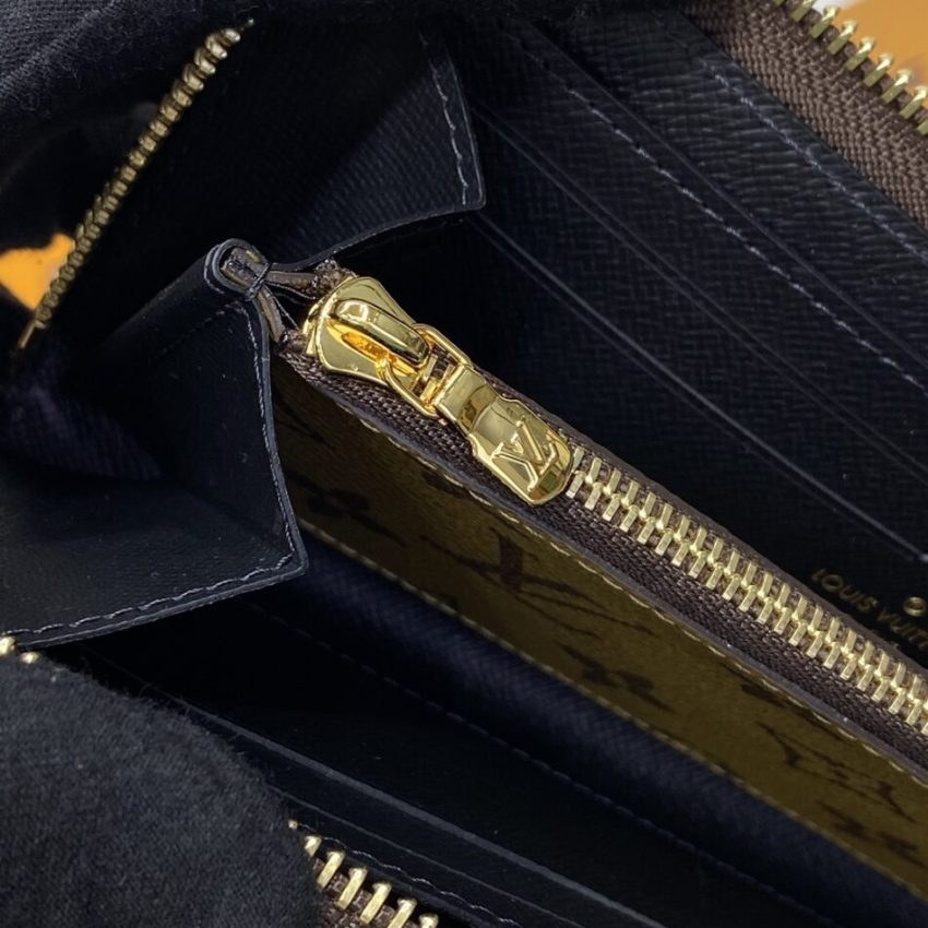Louis Vuitton Clemence portefeuille Light marron — réplique – Image 3