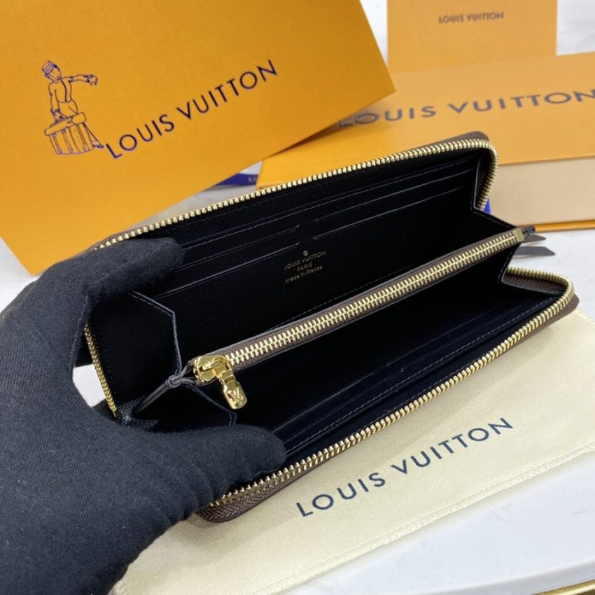 Louis Vuitton Clemence portefeuille Light marron — réplique – Image 5