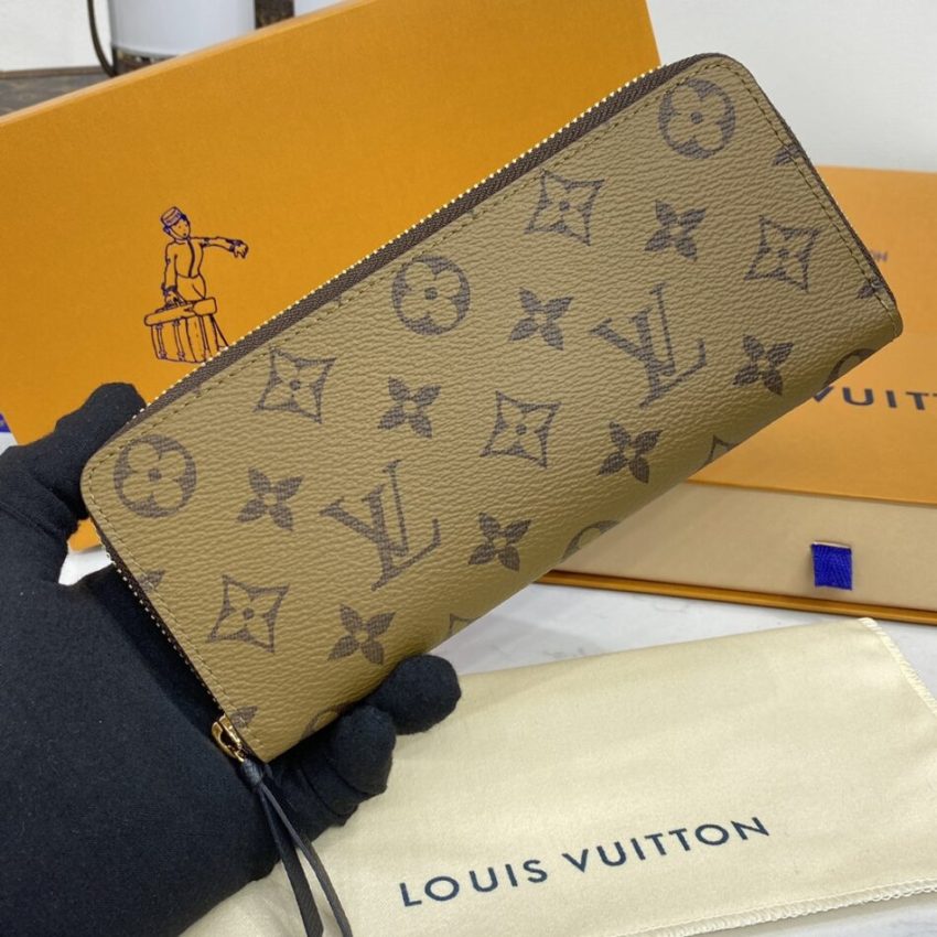 Louis Vuitton Clemence portefeuille Light marron — réplique – Image 8