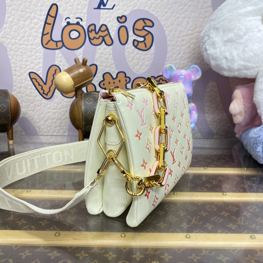 Louis Vuitton Coussin blanc Orange — réplique – Image 4