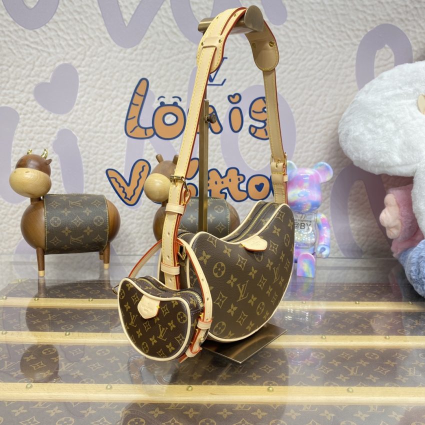 Louis Vuitton Croissant marron — réplique – Image 2