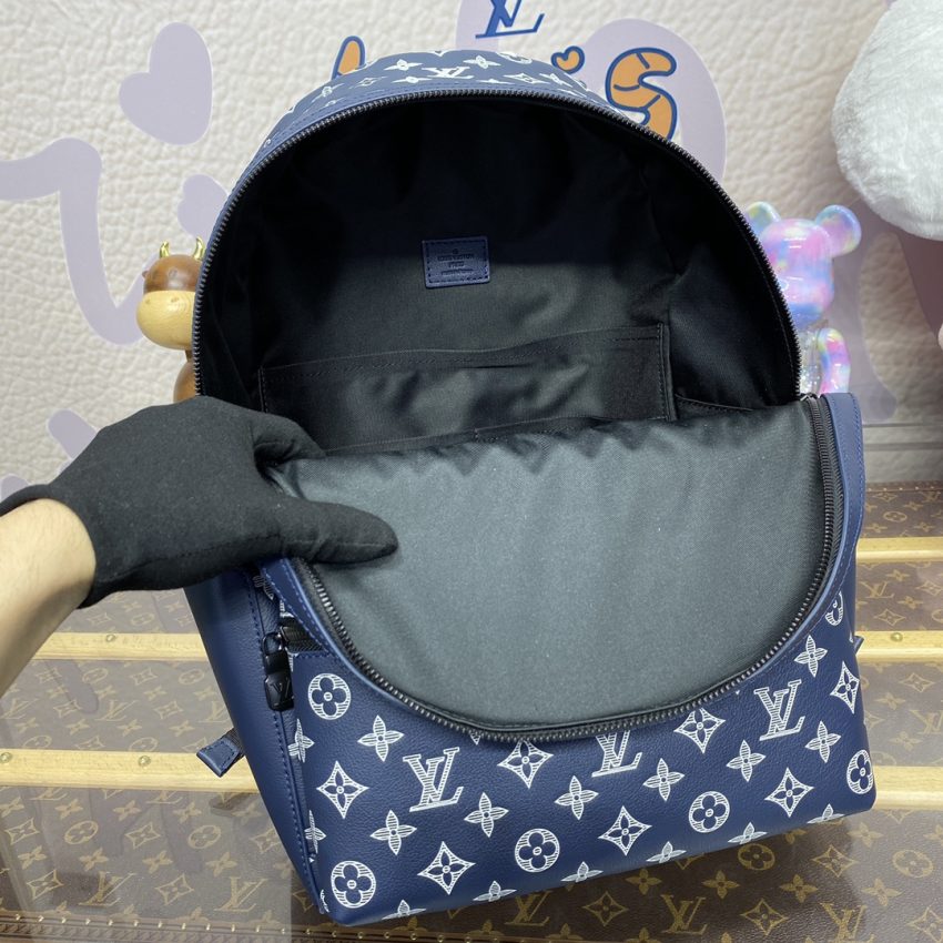 Louis Vuitton Discovery sac à dos bleu — réplique – Image 3