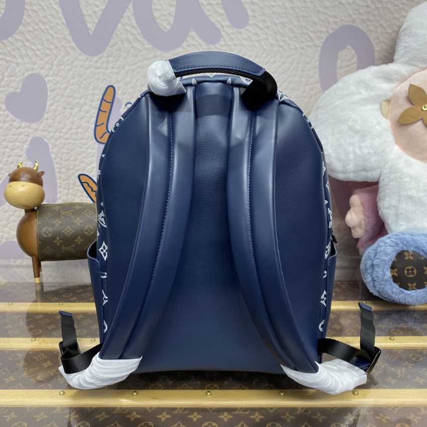 Louis Vuitton Discovery sac à dos bleu — réplique – Image 4