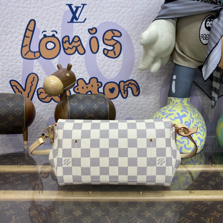 Louis Vuitton Favorite blanc Grid — réplique – Image 9