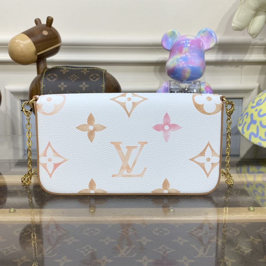 Louis Vuitton Felicie Pochette blanc Apricot — réplique – Image 5