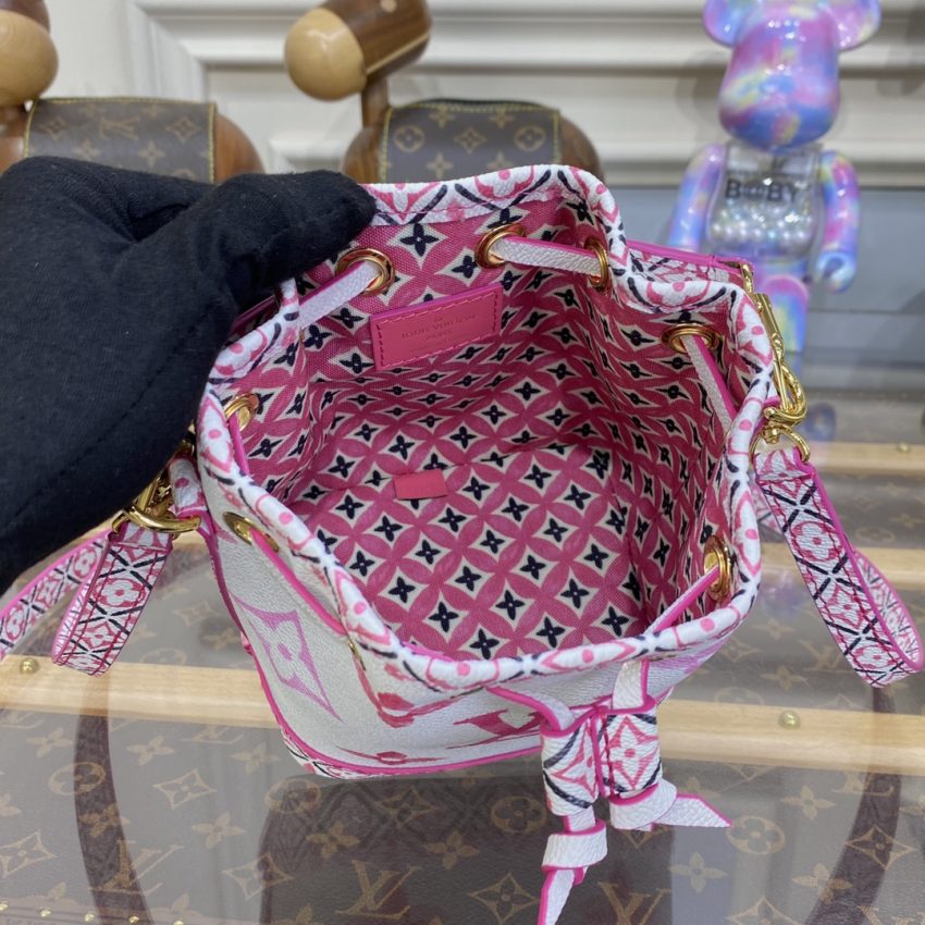 Louis Vuitton Nano Noe blanc rose — réplique – Image 2