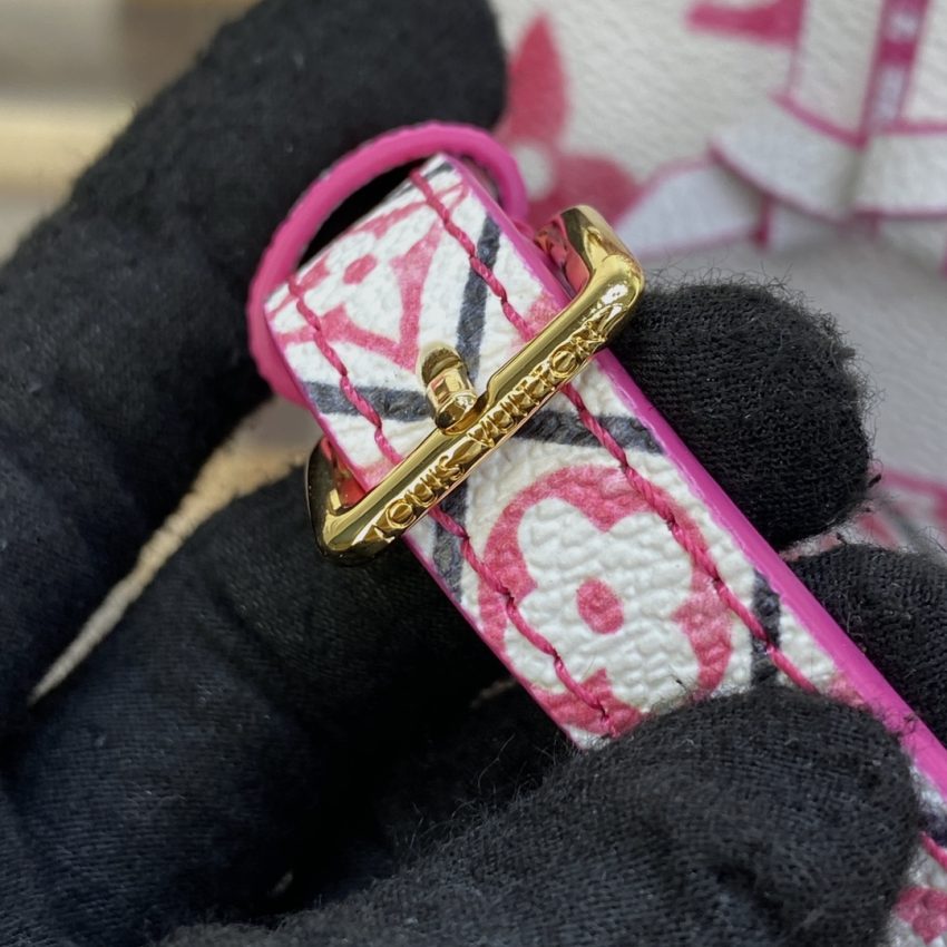 Louis Vuitton Nano Noe blanc rose — réplique – Image 4