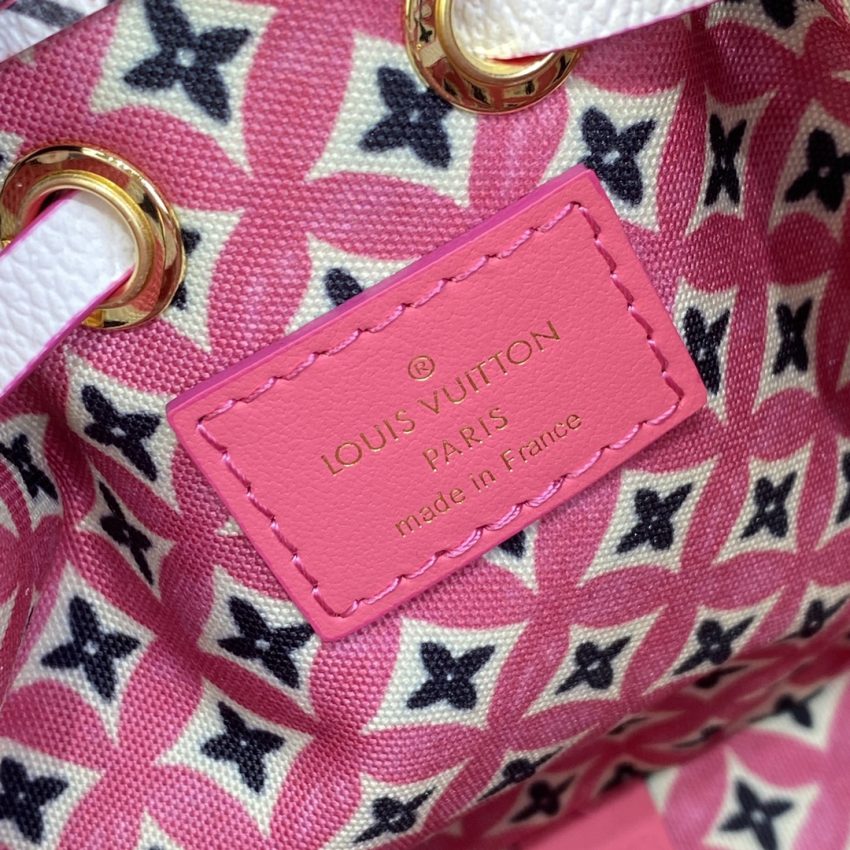Louis Vuitton Nano Noe blanc rose — réplique – Image 6