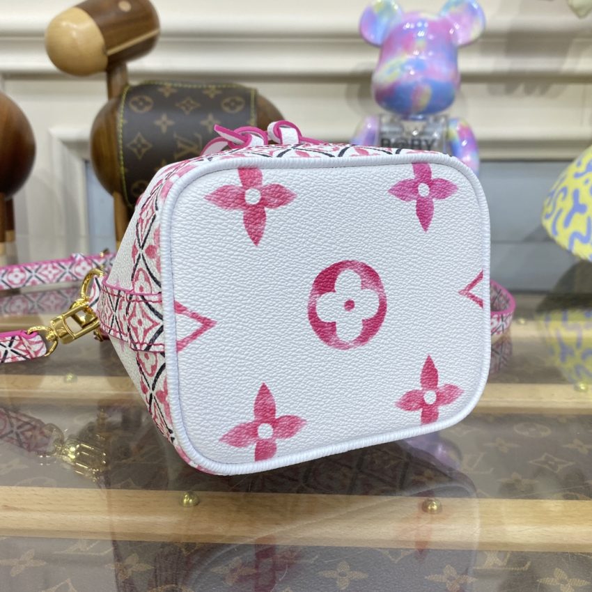 Louis Vuitton Nano Noe blanc rose — réplique – Image 7