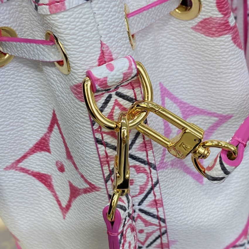 Louis Vuitton Nano Noe blanc rose — réplique – Image 8