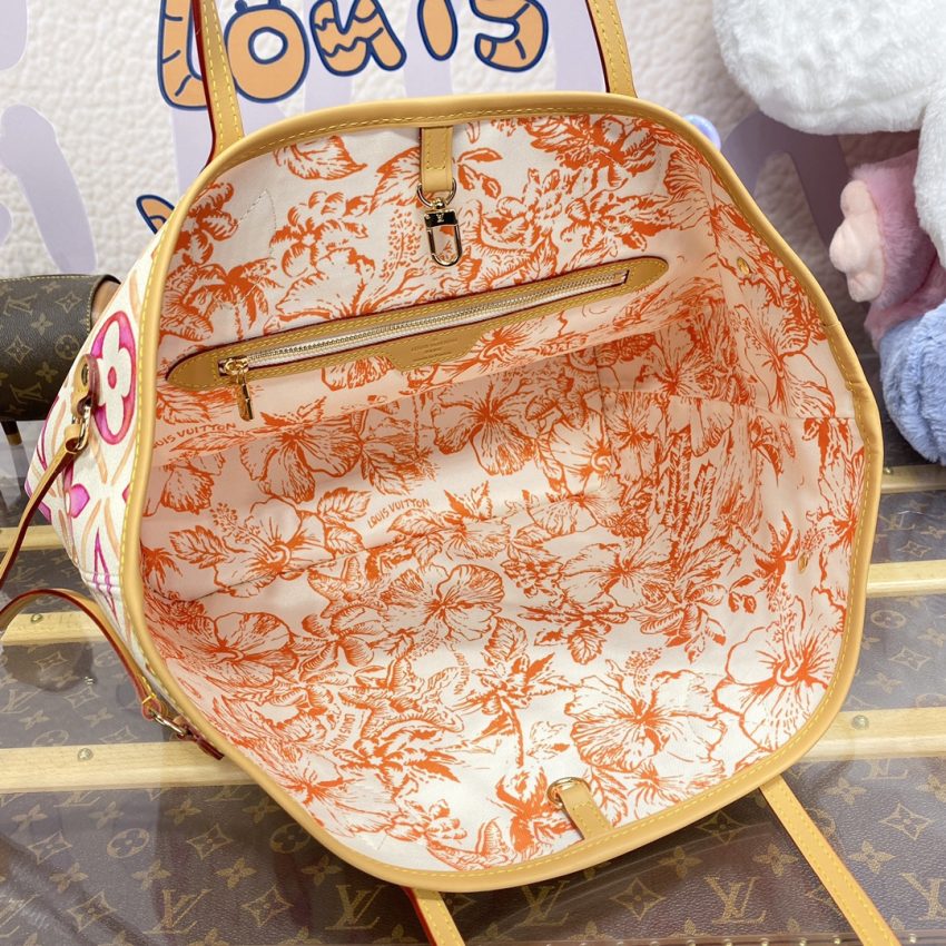 Louis Vuitton Neverfull MM Orange — réplique – Image 2