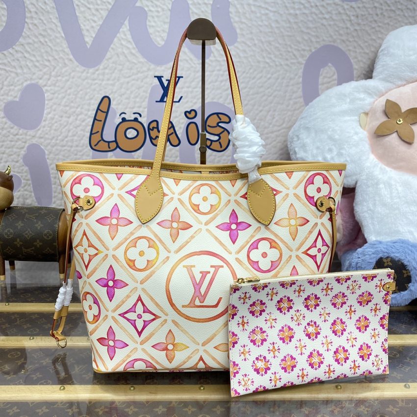 Louis Vuitton Neverfull MM Orange — réplique – Image 8