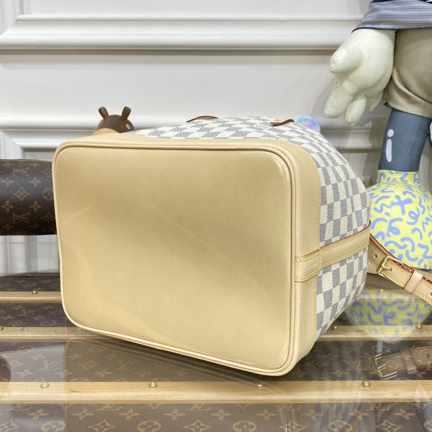 Louis Vuitton Noe Bucket blanc Grid MM — réplique – Image 5