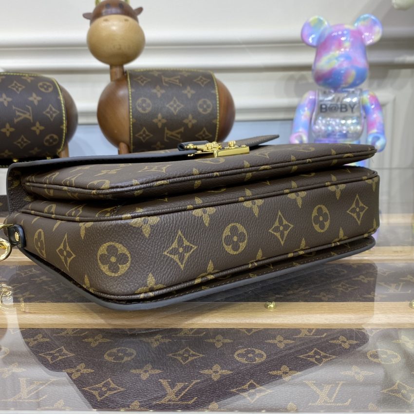 Louis Vuitton Pochette Metis sac porté épaule marron — réplique – Image 8