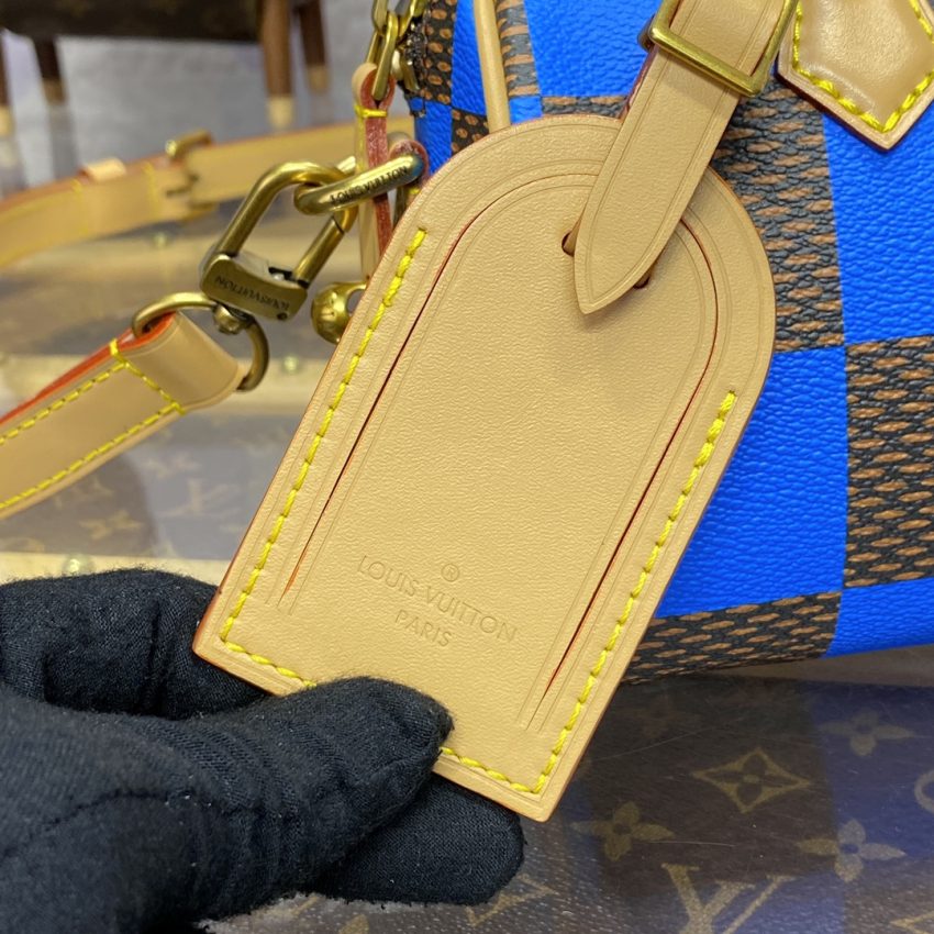 Louis Vuitton Speedy 18 bleu Grid — réplique – Image 2