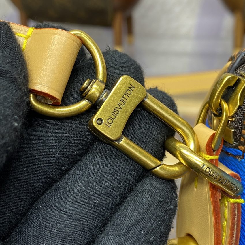 Louis Vuitton Speedy 18 bleu Grid — réplique – Image 4