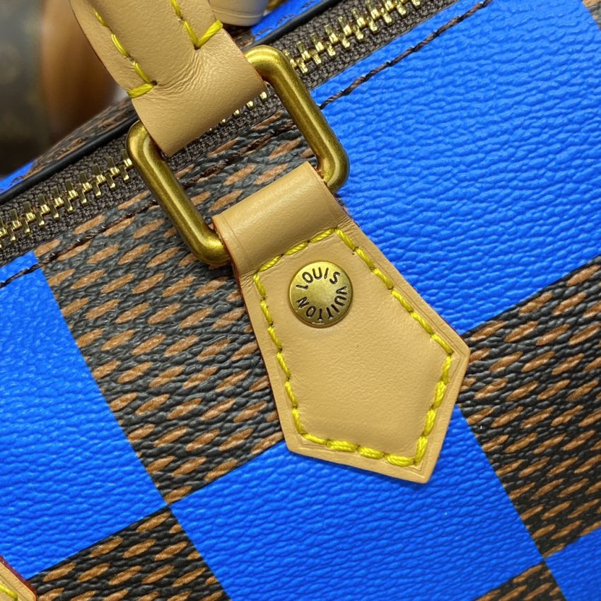 Louis Vuitton Speedy 18 bleu Grid — réplique – Image 7