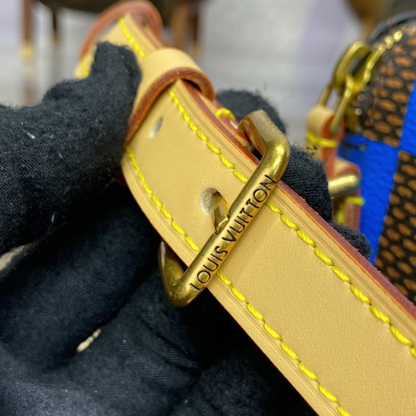 Louis Vuitton Speedy 18 bleu Grid — réplique – Image 9