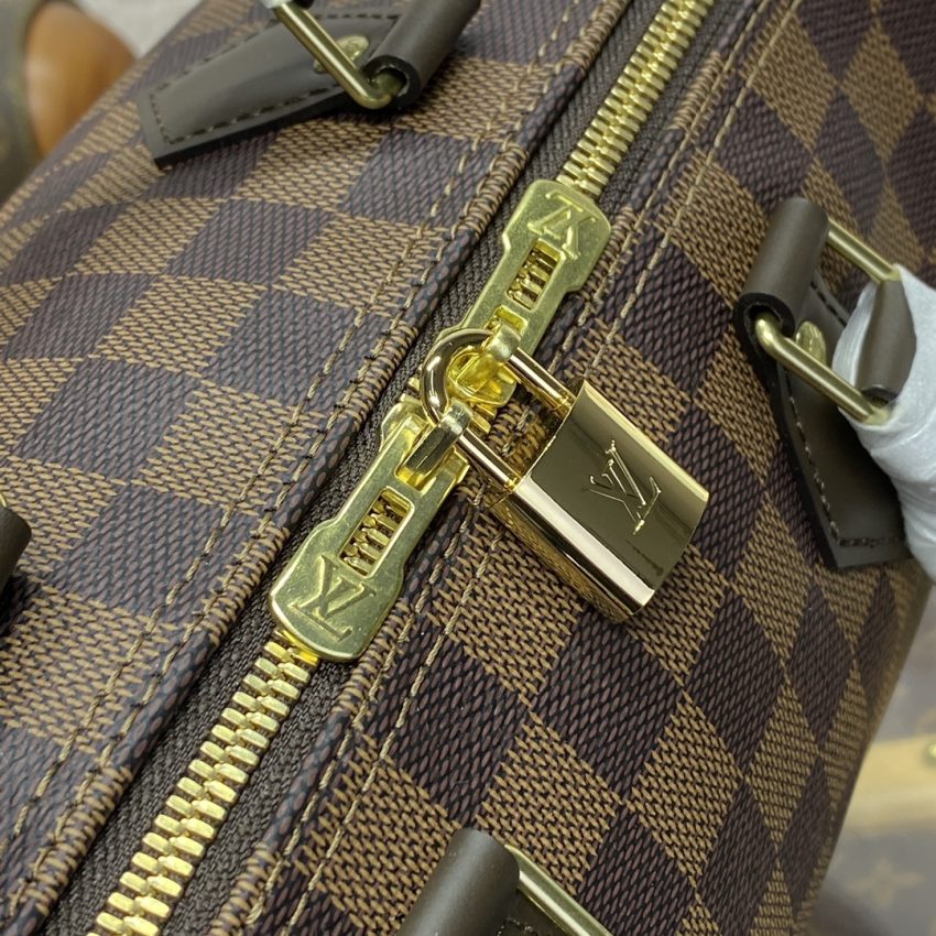 Louis Vuitton Speedy Bandouliere 25 marron Grid — réplique – Image 4