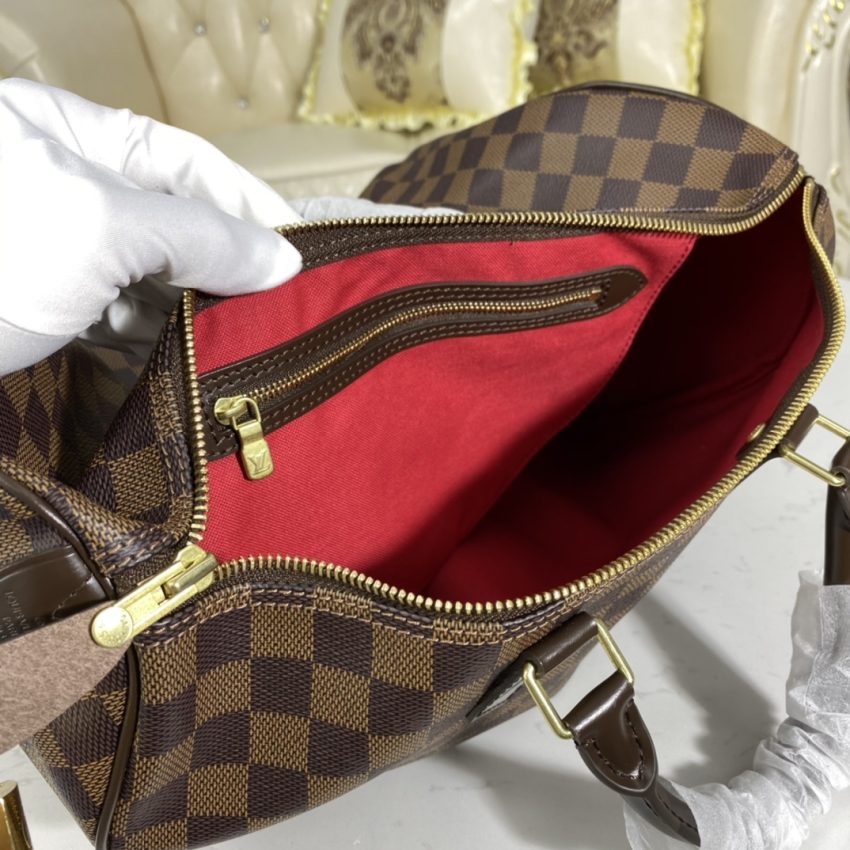 Louis Vuitton Speedy marron Grid — réplique – Image 6
