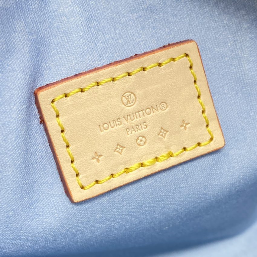 Louis Vuitton Speedy Nano bleu Patent — réplique – Image 5