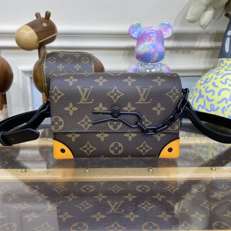 Louis Vuitton Steamer Wearable portefeuille marron&jaune — réplique – Image 2