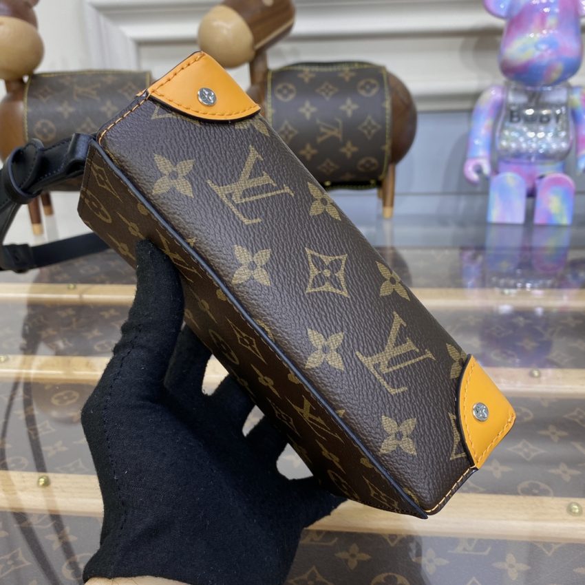 Louis Vuitton Steamer Wearable portefeuille marron&jaune — réplique – Image 4